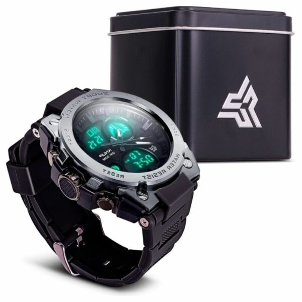 Relógio Digital Analógico Sport Watch Resistente à água KNUP - KP-SW38