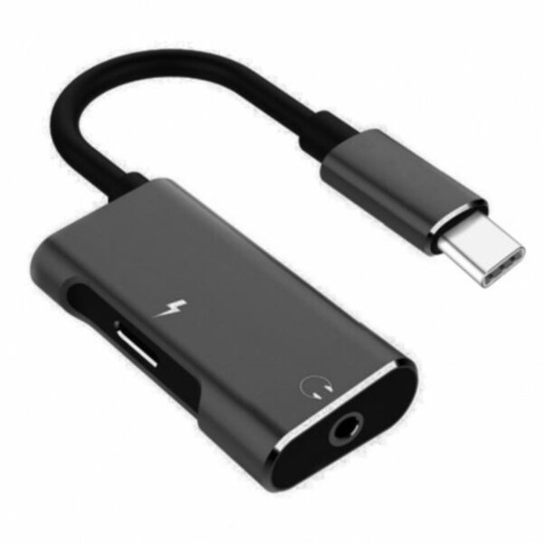 Adaptador para Carregamento e Audio Tipo C - Sumerxr