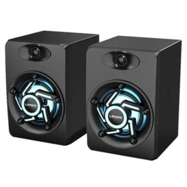 Caixa de Som Gamer Led RGB P2 para PC LEHMOX - GT-S1