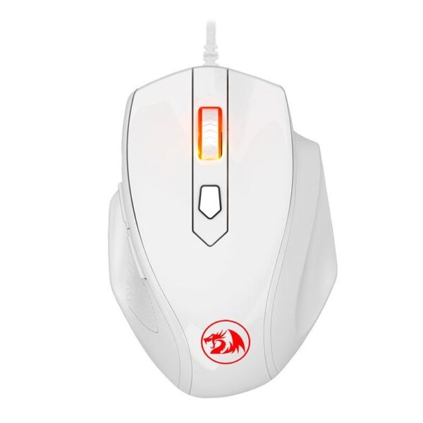 MOUSE GAMER REDRAGON TIGER 2, 3200DPI, 6 BOTOES, BRANCO, M709W