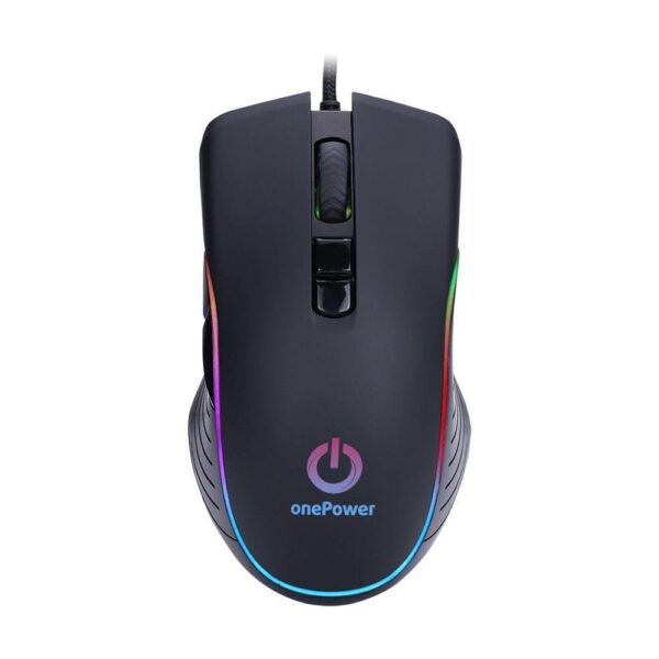 Mouse Gamer OnePower Striker, RGB, 3200 DPI, com Fio - MO-505
