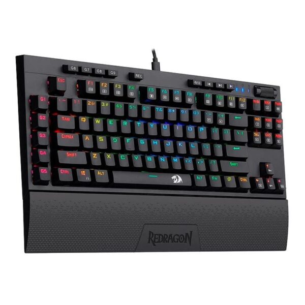TECLADO OPTO-MECANICO REDRAGON BROADSWORD PRO RGB, K588RGB-PRO