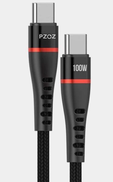 Cabo PZOZ - USB C / USB C - 0,5 metros. Qualidade PZOZ