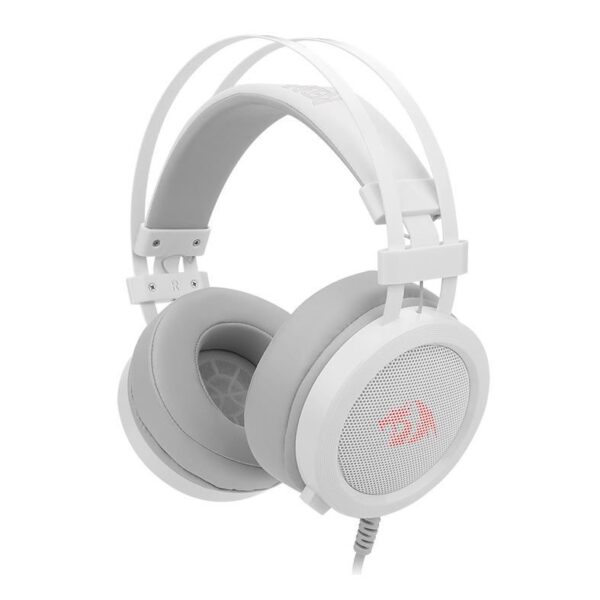 Headset Gamer Redragon Scylla, P2, Drivers 40mm, Branco Lunar White - H901W