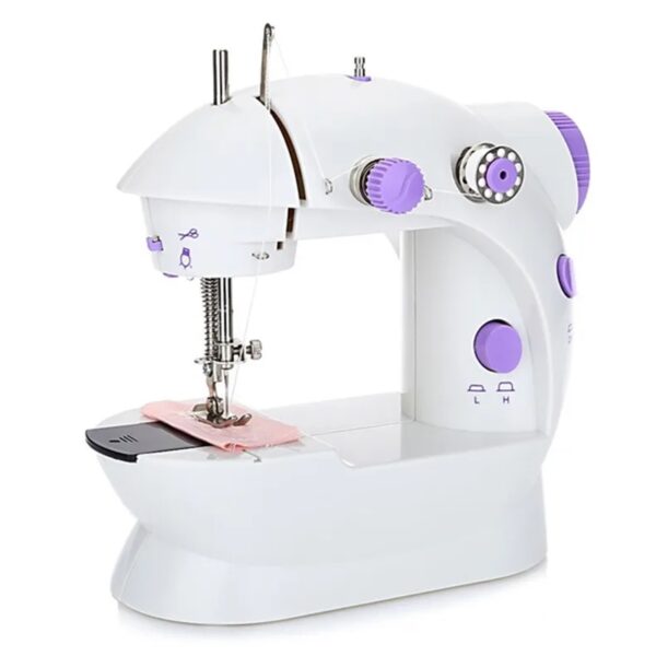Mini Máquina De Costura Reta Portátil Elétrica