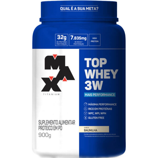 Top Whey 3W (900g) Max Titanium